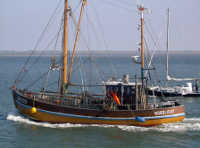 Krabbenkutter Ostfriesland Insel Norderney Schiff zum Festland
