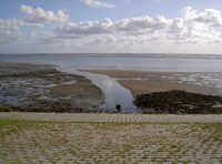 Ney Polderdeich Meer Nordsee Aurich Ostfriesland