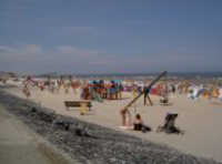 Norderney Spielplatz am Weststrand der Insel Ney Germany Ney Spielplatz am Weststrand der Insel Deutschland
