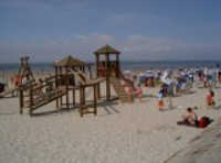 Norderney Spielplatz am Weststrand der Insel Ney Landkreis Aurich