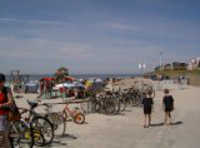 Norderney Spielplatz Strandpromenade der Insel Ney Germany