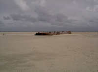 Ney Naturschutzgebiet Schiffswrack Insel Ende Norderney Inselende