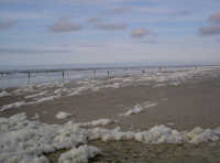Schaum auf Norderney Schaum
