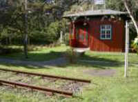 Norderney Bahnhof in der Nordsee Norderney Bahnhof