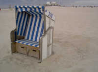 FKK Strandkorb an der Oase Oststrand Meer FKK Nordsee an der Oase