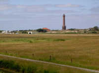 Flugplatz mit Leuchtturm