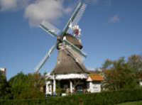 Ney Windmühle auf der Insel in der Nordsee Norderney Windmühle