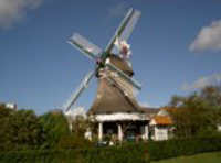 Norderney Mühle der Insel in Deutschland