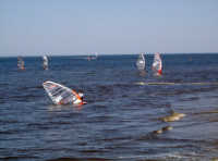 Surfer am Nordstrand